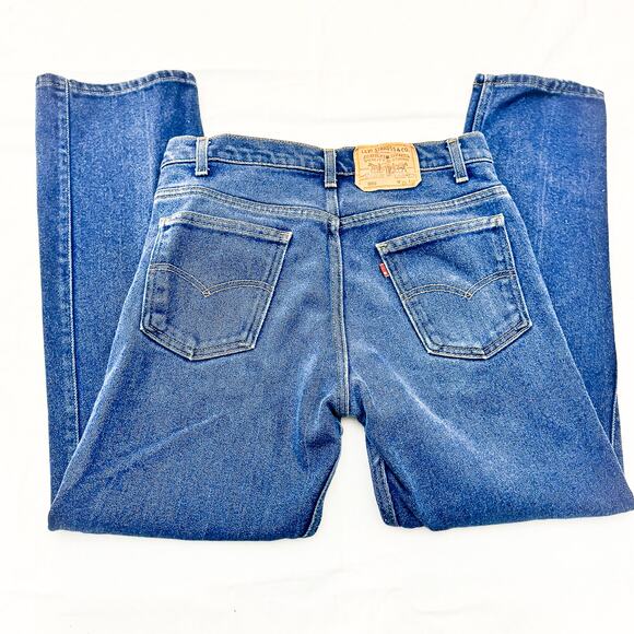 Levi's 509 Vintage Rare Dark Wash Denim Jeans 80's Denim  Size 33 x 30 - Picture 5 of 8
